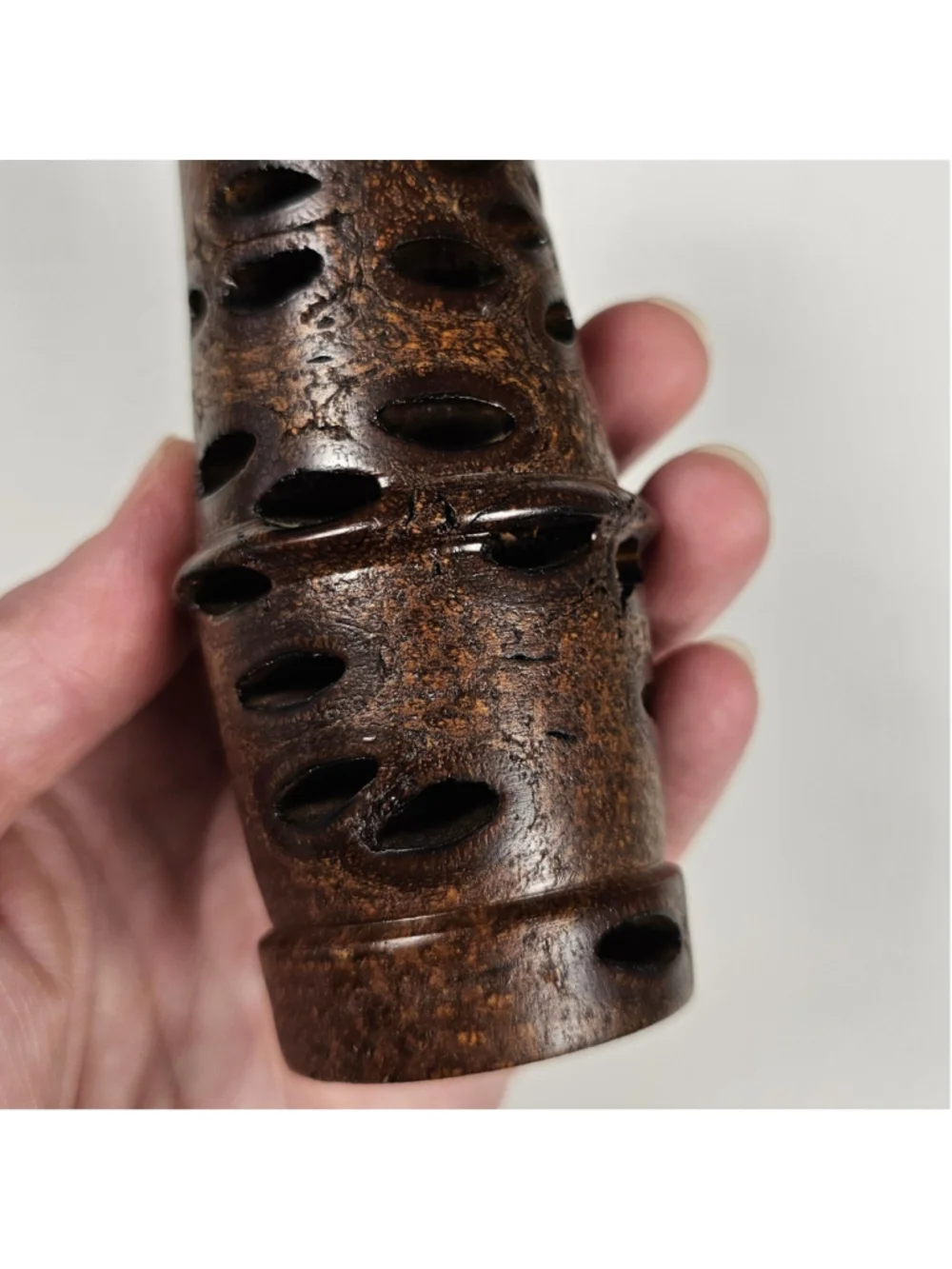 Hand Turned Banksia Pod Wood Vase 5.25